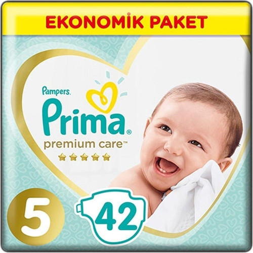 Premium Care Bebek Bezi 5 Beden 42 Adet