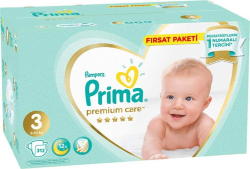 Premium Care Fırsat Paketi 3 Beden 312 Adet