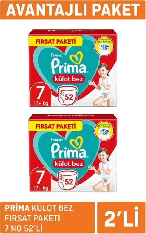Külot Bez Fırsat Paketi 7 No 2x52'li