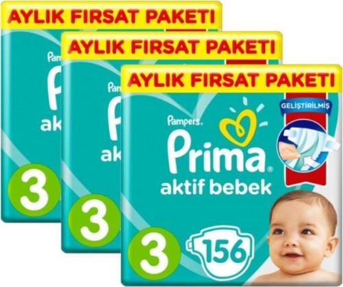 Pampers Bebek Bezi Aktif Bebek Mega Paket Junior 3 Beden 4