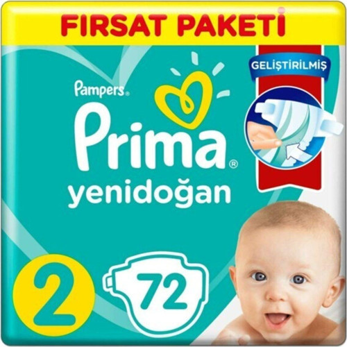 Yenidoğan 2 Beden 72 Adet