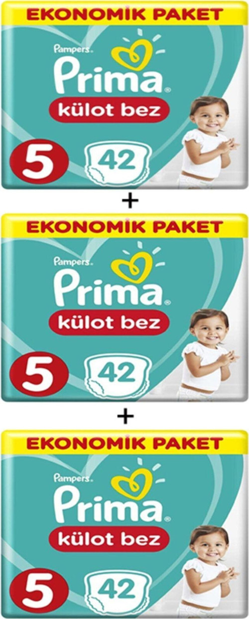 Pants Bebek Bezi 5 Numara 42li 3 Paket 42x3 126 Adet