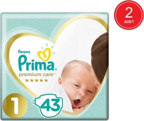 Premium Care 1 Numara 43'lü X 2 86'lı Bebek Bezi