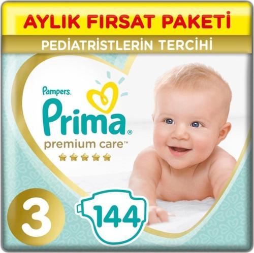 Premium Care Aylık Fırsat Paketi 3 Beden 144 Adet