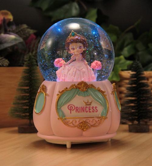 PRENSES Kar Motorlu, Işıklı ve Müzikli Mega Boy Kar Küresi