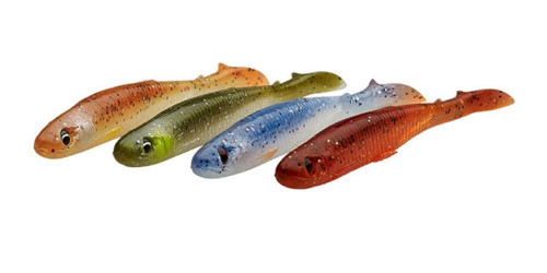 Slender Scoop Shad 13 Cm 12 Gr Clear Water Mix Sahte Balık