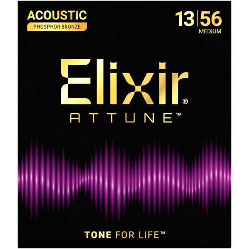 Attune Phosphor Bronze Medium Akustik Gitar Teli (13-56)