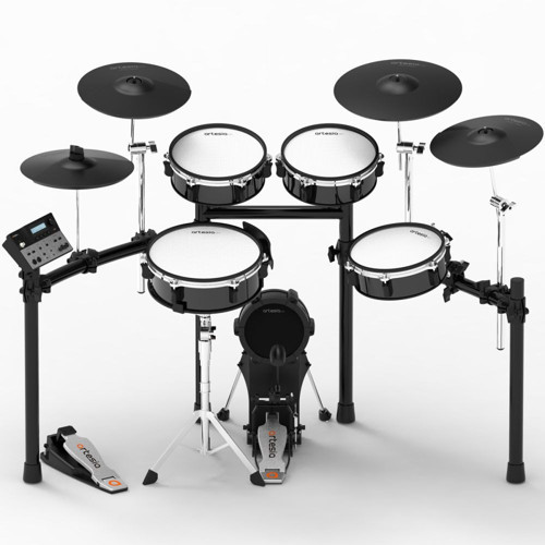 Legacy A250-BMS Black Metallic Stripe Dijital Davul Seti