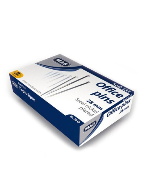 Mas Toplu İğne 28Mm 50Gr