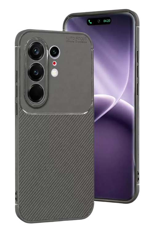 zentya4516 Mey İthalat® Tecno Camon 50 Pro 5G Auto Focus Karbon Kapak - Gri zd4526