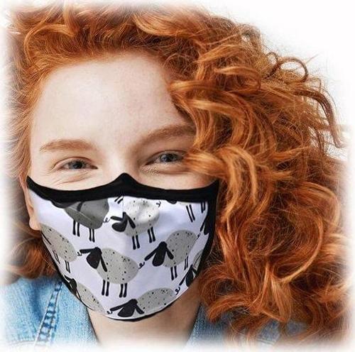 Sheeps Çocuk Yıkanabilir Filtreli Maske