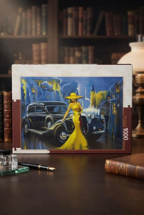 Gece Yolculuğu ve Melodi: Gecenin Güzeli 1000 Parça Eğitici Öğretici Puzzle