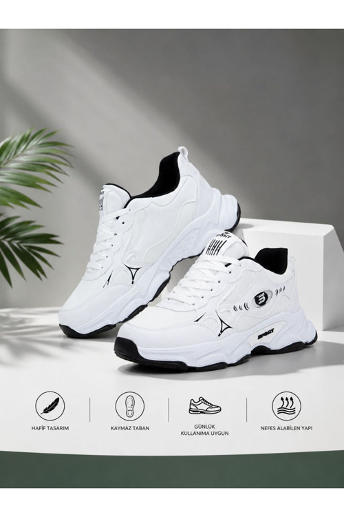 Erkek Günlük Ortopedik Sneaker Ayakkabı