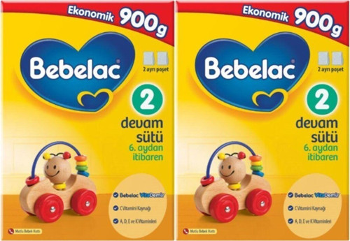 2 Devam Sütü 900 gr 2'li Paket