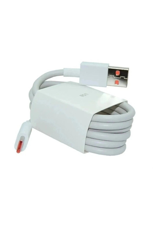 Xiaomi Redmi Uyumlu 67W Watt Şarj Aleti Kablosu Usb Type-C 6A 67W Hızlı Şarj Cihazı Kablosu