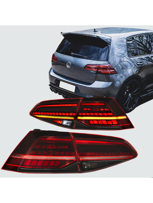 volkswagen golf 7.5 kayar sinyal kırmızı led stop lambası