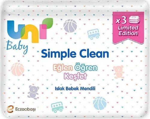 Islak Havlu Simple Clean 52x3 Kategori: Bebek Islak Mendil
