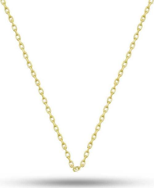 Gümüş Gold 0.30 Mikron 45 Cm Forse Kadın Zincir