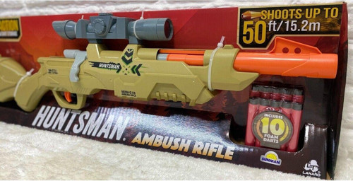 Huntsman Alpha Ambush Sünger Atan 10 Dartlı Snipper Keskin Nişancı Tüfeği Nerf