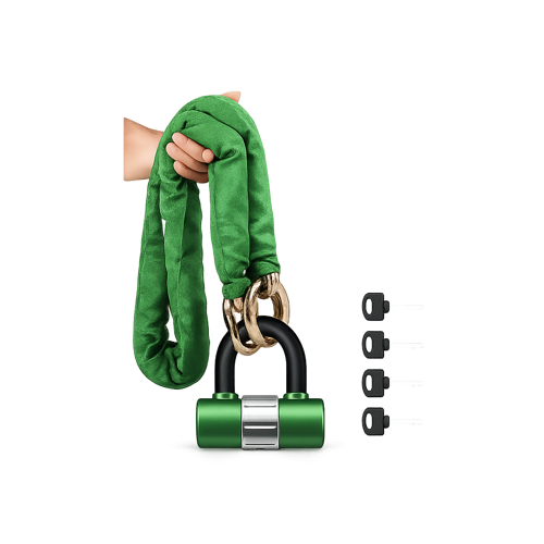 INSIGMA ZİNCİR KİLİT (YEŞİL) 10MMX150 CM U KİLİTLİ