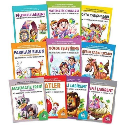 Süper Aktivite Seti - 9 Kitap Takım