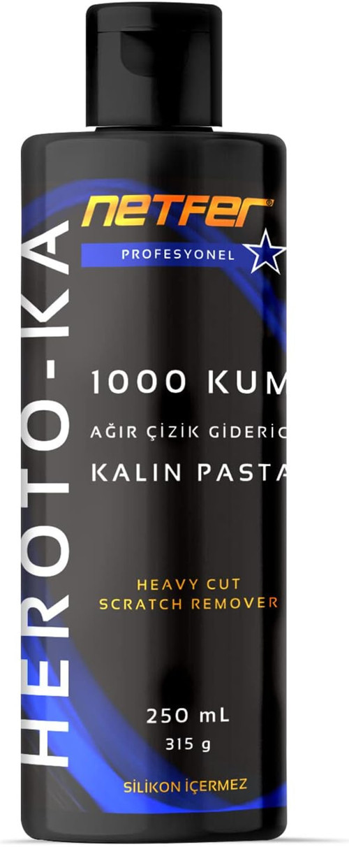 Netfer Heroto-KA Kalın Çizik Giderici Pasta - 250 mL