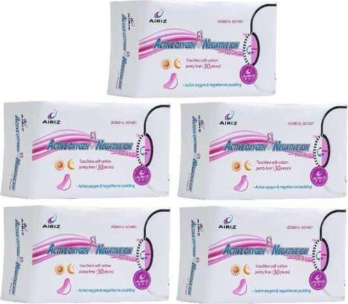 5 Paket Günlük Organik Hijyenik Ped