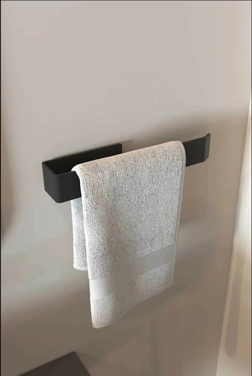 Paslanmaz Çelik Havluluk Banyo Lavabo Mutfak Mat Siyah