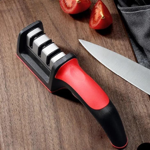 CKSpor Profesyonel Bıçak Bileyici - 3 Açılı Elmas, Seramik, Tungsten Çelik Bileme Aleti / Mutf