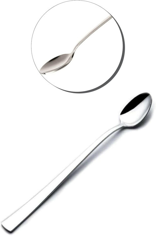 Sprenda 1 Adet Uzun Kaşık Kokteyl Cezve Kaşığı Mocca Latte Kaşığı 22 Cm