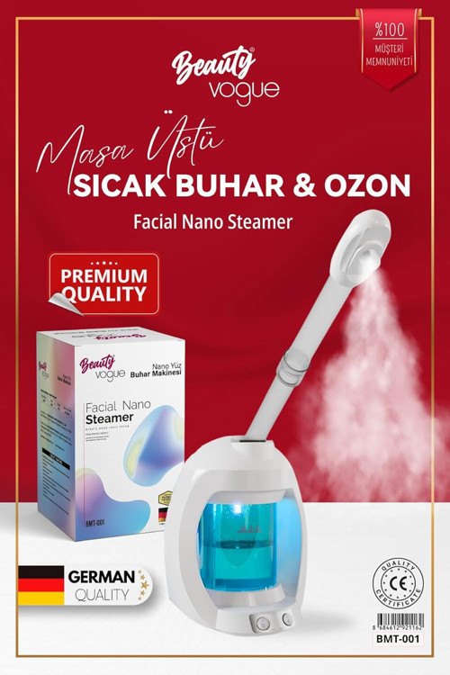 Beauty Vogue Masa Üstü Ozonlu Buhar Makinası