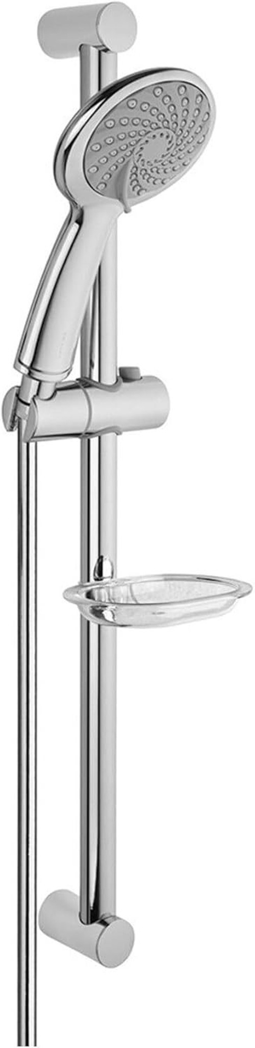 Artema Samba A45680STA 3F Sürgülü El Duşu Takımı, 6 L/Dk Su Akışı, Duvara Monte, Krom