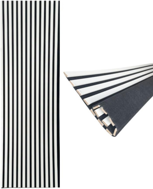 Decoala Akustik Duvar Paneli, Teak Rengi, Ses Yalıtımlı, Modern Stil, 60x275 cm, 9mm Kalınlık,