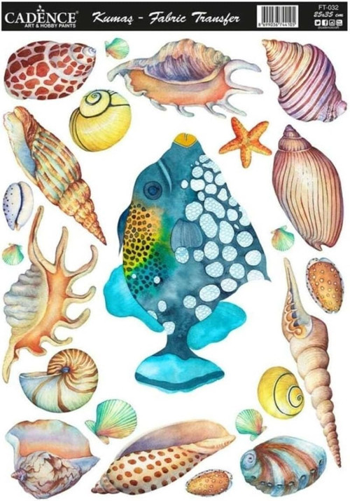 Cadence Kumaş Transfer Kağıdı 25x35 cm, CFT32