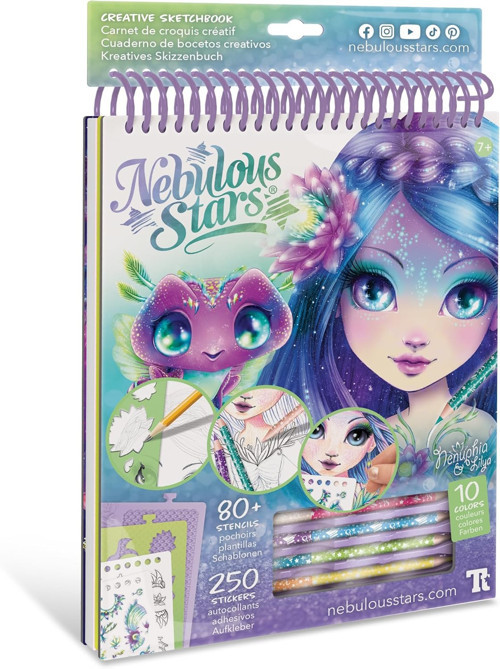 Nebulous Stars Yaratıcı Eskiz Defteri - Nenuphia 11132, 6+