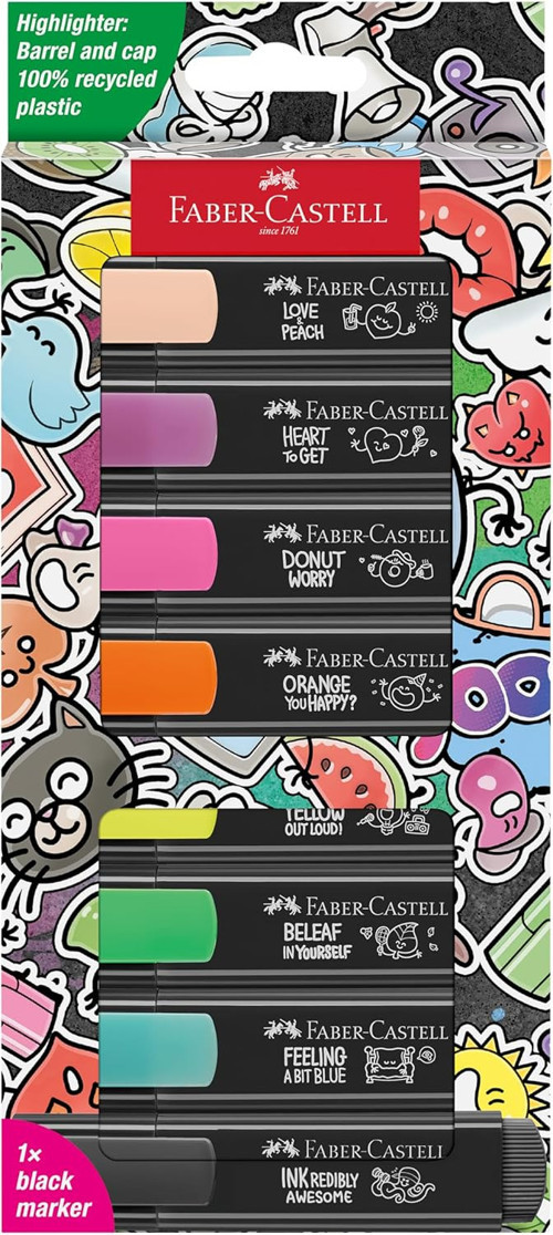 FABER-CASTELL Graffiti Textliner 46, 8x