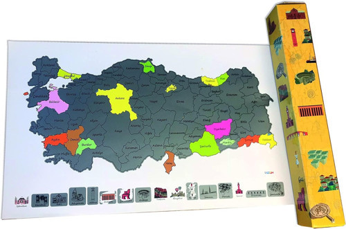 Mapofx Gezkazı Türkiye Haritası