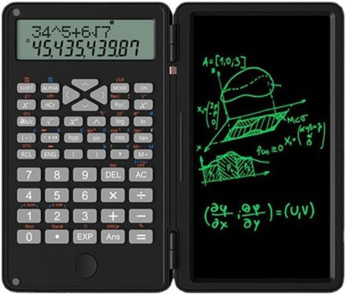 Valkyrie ZH69 Dijital Ekranlı Stylus 6 inç Hesap Makinesi Dual Bilimsel Fonksiyonlu Katlanabilir