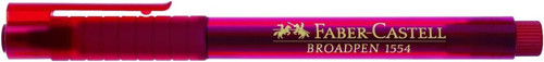 Faber-Castell Broadpen, 1554 Kırmızı