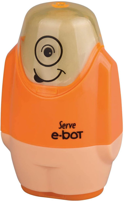 Serve E-Bot Silgili Kalemtiraş Fosforlu Turuncu