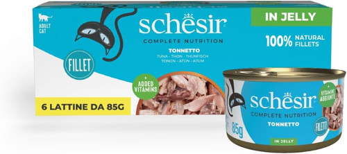 Schesir Yetişkin Kedi Konservesi 85 Gr Ton Balıklı