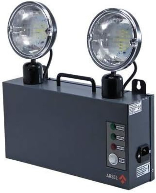 Arsel Versalite LED VSL226/3 Acil Aydınlatma Armatürü Kesintide 180 Dak. Yanan 2x1000 Lümen