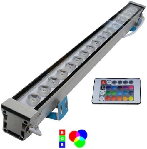 WALLWASHER RGB (Kumandalı) LED AYDINLATMA 20-30-35-50-67-100 CM Duvar ve Ağaç Boyama (100)