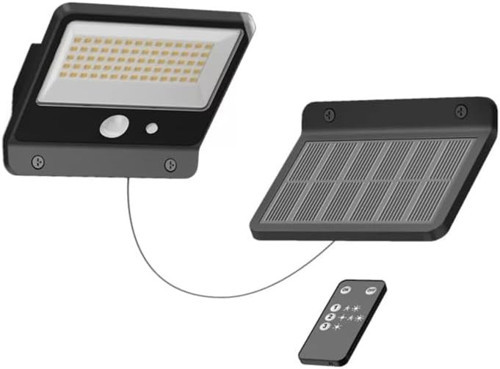 Mulys 8W Solar Sensörlü Dış Mekan Aydınlatma (6500K - Beyaz Işık)