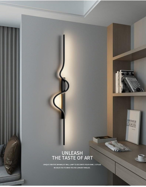 Aplik Duvar Modern 100 cm - Worm