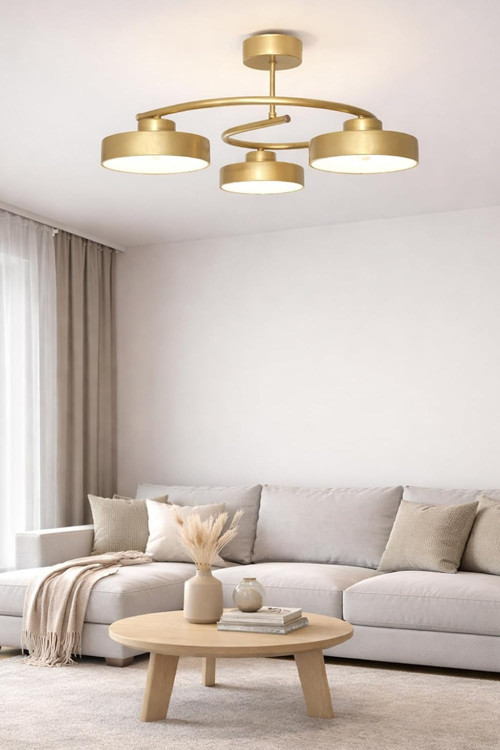 Dönence Led Eskitme Renk Modern Tasarım Enerji Tasarruflu Üç Renk Işık Ledli Dekoratif Avize S