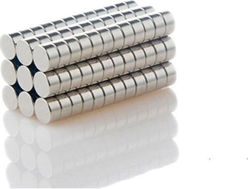 Dünya Magnet 50 Adet 8 X 4 Mm Yuvarlak Güçlü Neodyum Mıknatıs Çap 8 Mm Kalınlık 4 Mm