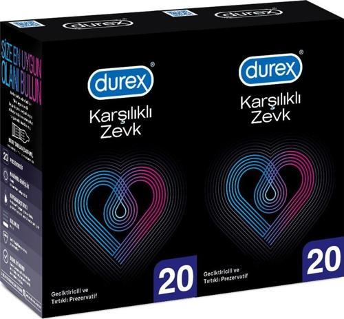Karşılıklı Zevk li 40'lı Prezervatif Ekstra Avan