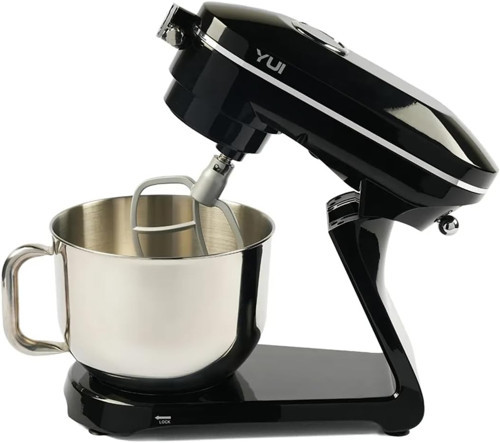 Yui Easy Chef M129 1800w Güçlü Döküm Metal Stand Mikser Siyah