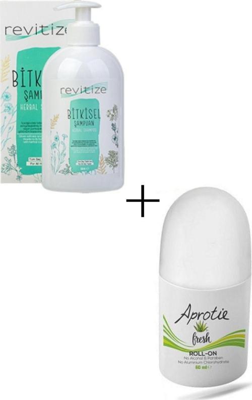 Revitize Bitkisel Şampuan 500 ml & Aprotie Fresh Roll-on 60 ml